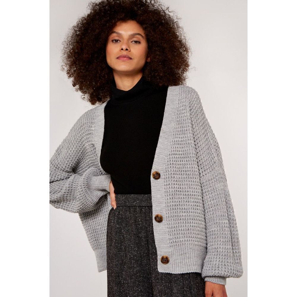 Apricot Oversized Cardigan, Size Small/Medium